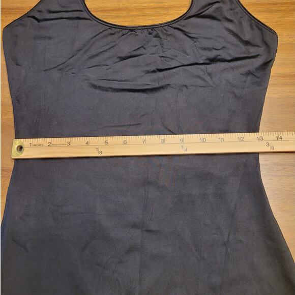 SPANX Open-Bust Shapewear Bodysuit Black XL Mid-Thigh Smoother EUC No Tag - Picture 6 of 7
